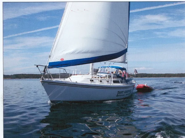 Slide: The Image of Catalina Tall Rig 1986 - 0