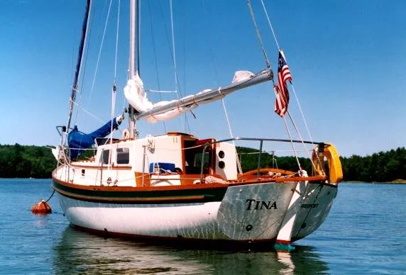 Slide: The Image of Portsmouth Yacht Co. Eastward Ho 1976 - 3
