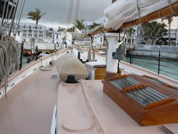 Slide: The Image of Treworgy Yachts Custom Schooner 1992 - 7