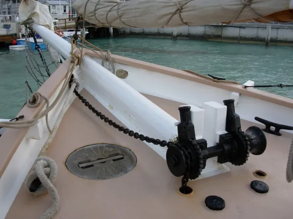 Slide: The Image of Treworgy Yachts Custom Schooner 1992 - 8