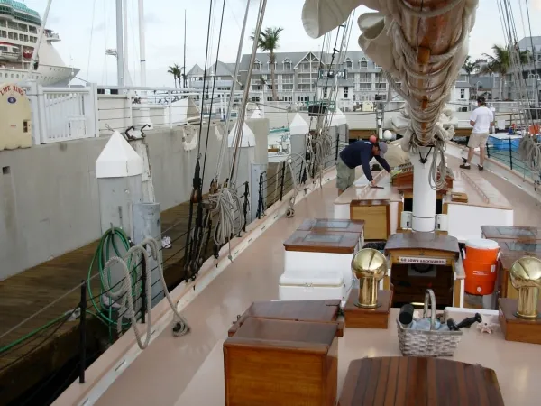 Slide: The Image of Treworgy Yachts Custom Schooner 1992 - 9