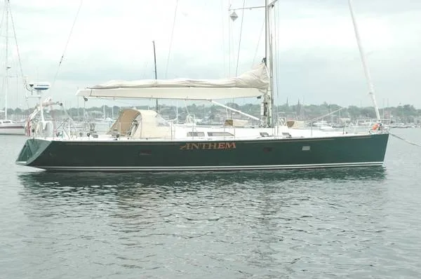 Slide: The Image of Custom Bill Tripp Design Perfo built by Yachting Developments, Ltd. in Auckland New Zealand 1996 - 0