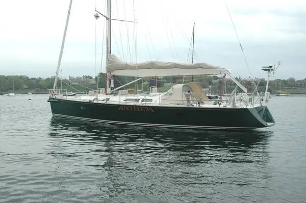 Slide: The Image of Custom Bill Tripp Design Perfo built by Yachting Developments, Ltd. in Auckland New Zealand 1996 - 1