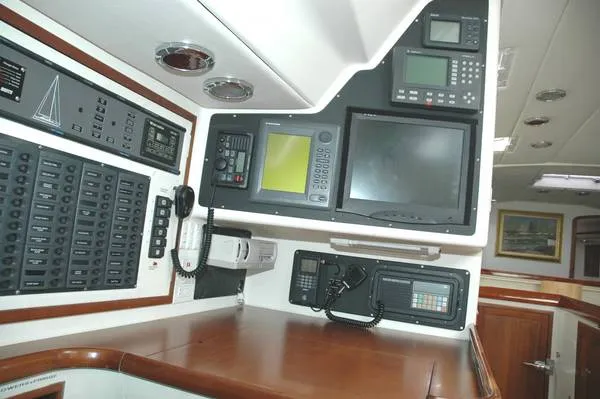Slide: The Image of Custom Bill Tripp Design Perfo built by Yachting Developments, Ltd. in Auckland New Zealand 1996 - 2
