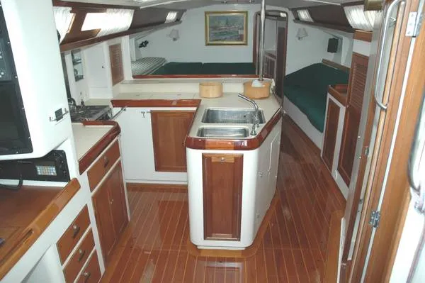 Slide: The Image of Custom Bill Tripp Design Perfo built by Yachting Developments, Ltd. in Auckland New Zealand 1996 - 3