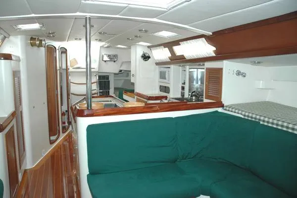 Slide: The Image of Custom Bill Tripp Design Perfo built by Yachting Developments, Ltd. in Auckland New Zealand 1996 - 5