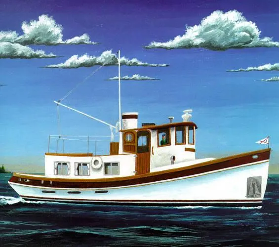 Slide: The Image of Lord Nelson Victory Tug 1985 - 5
