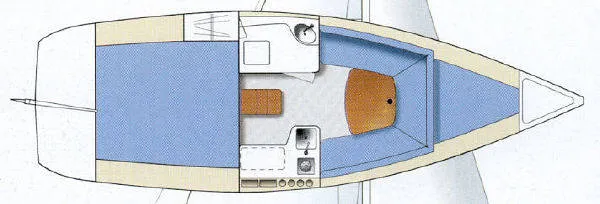 Slide: The Image of Catalina 250 Wing Keel 2002 - 8