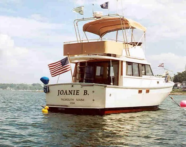 Slide: The Image of Mainship Trawler 1981 - 7