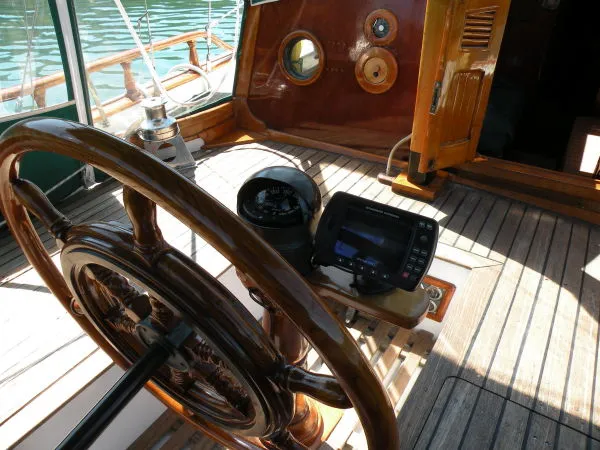 Slide: The Image of Mariner Fiberglass Ketch 1970 - 4