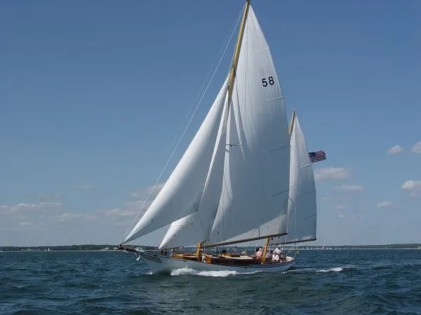 Slide: The Image of Snug Harbor Boatworks Herreshoff Bounty 2004 - 0