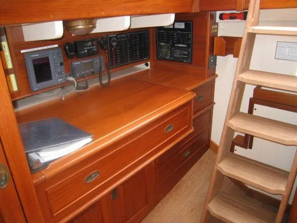 Slide: The Image of Snug Harbor Boatworks Herreshoff Bounty 2004 - 5