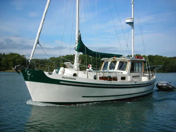 Slide: The Image of Banjer Pilothouse Motor Sailer Ketch 1970 - 1