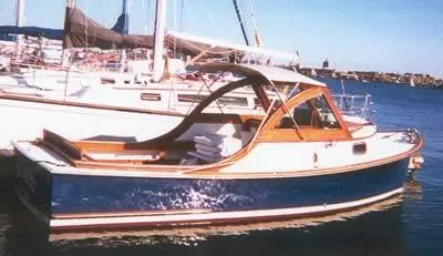 Slide: The Image of Webbers Cove PB22 Down East Bass Boat 1999 - 0