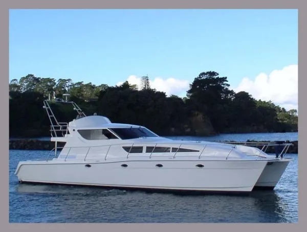 Slide: The Image of Catamarans New Zealand Enduro 5500 Sportscruiser 2003 - 0