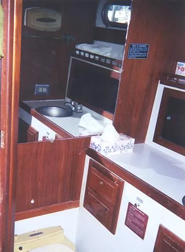 Slide: The Image of Columbia Motorsailer 1973 - 4