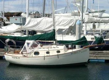 Slide: The Image of Flicka Gaff-Rigged Cutter 1981 - 0