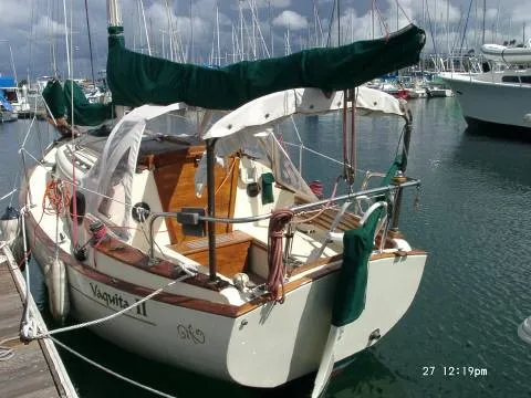 Slide: The Image of Flicka Gaff-Rigged Cutter 1981 - 4