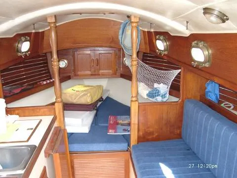 Slide: The Image of Flicka Gaff-Rigged Cutter 1981 - 5