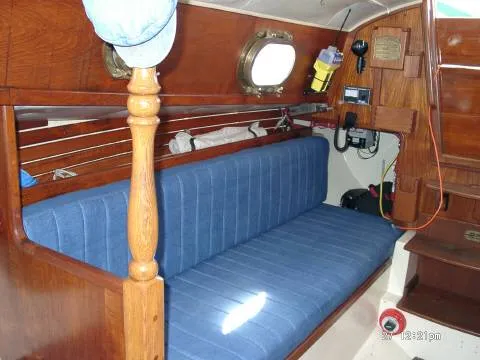 Slide: The Image of Flicka Gaff-Rigged Cutter 1981 - 6