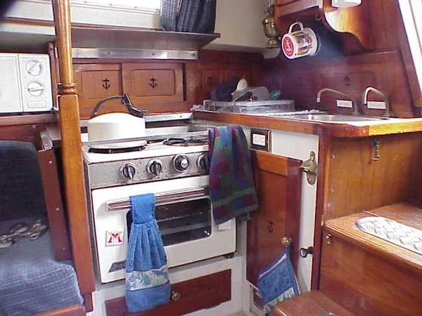 Slide: The Image of Hunter Sloop 1977 - 1