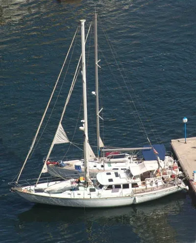 Slide: The Image of Roberts Custom Motorsailer 1984 - 3