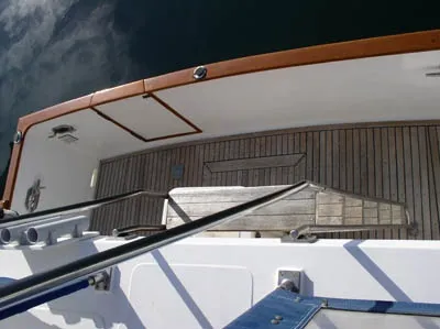 Slide: The Image of Blue Sea Executuve Express Sedan Trawler 1984 - 4