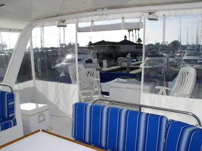 Slide: The Image of Blue Sea Executuve Express Sedan Trawler 1984 - 5