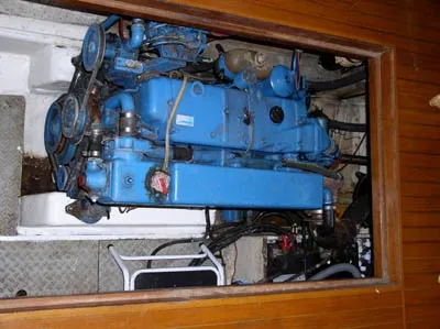 Slide: The Image of Blue Sea Executuve Express Sedan Trawler 1984 - 8