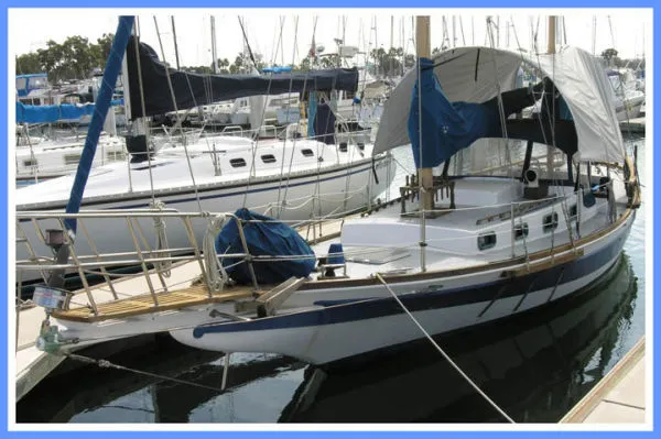 Slide: The Image of Privateer 35 Center Cockpit Ketch 1989 - 0