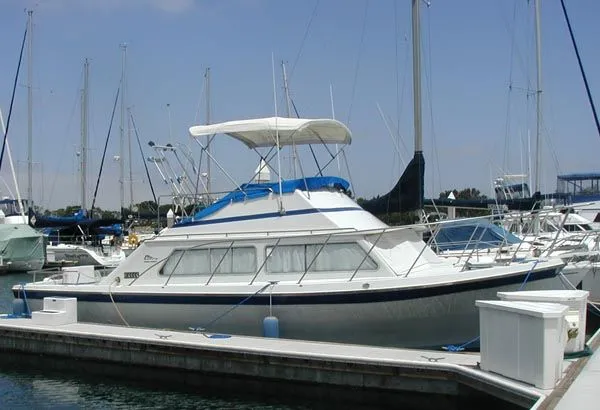 Slide: The Image of Luhrs Sedan Sportfisher 1974 - 1
