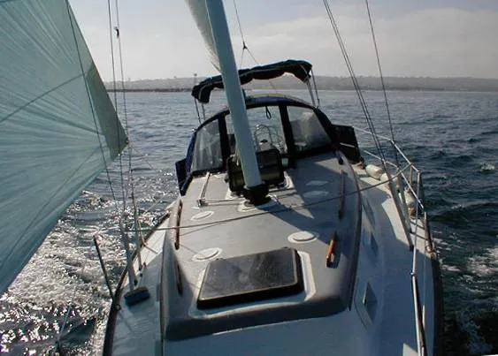 Slide: The Image of Hunter Cherubini Sloop 1982 - 1