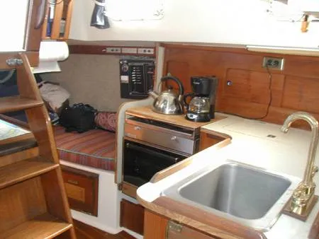 Slide: The Image of Hunter Cherubini Sloop 1982 - 6