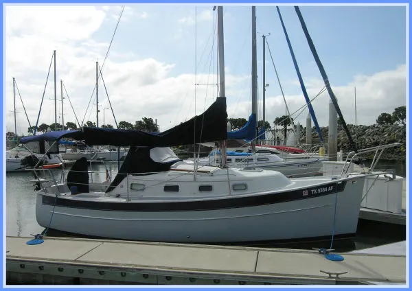 Slide: The Image of Hake Yachts Seaward 25 with Trailer 1997 - 0