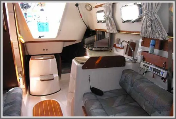 Slide: The Image of Hake Yachts Seaward 25 with Trailer 1997 - 4