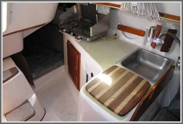 Slide: The Image of Hake Yachts Seaward 25 with Trailer 1997 - 6