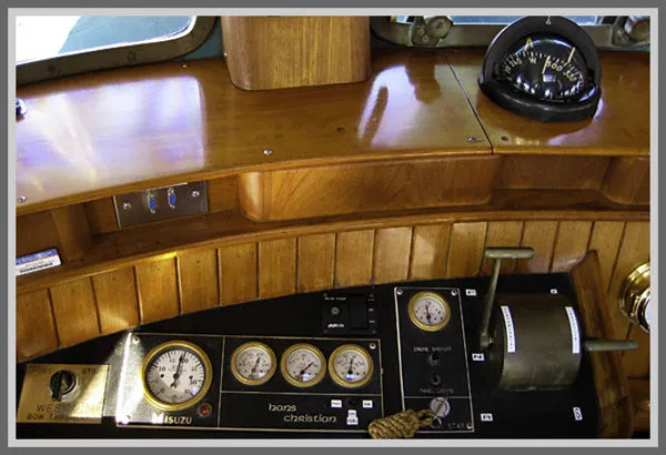 Slide: The Image of Hans Christian 44 Pilothouse 1981 - 6