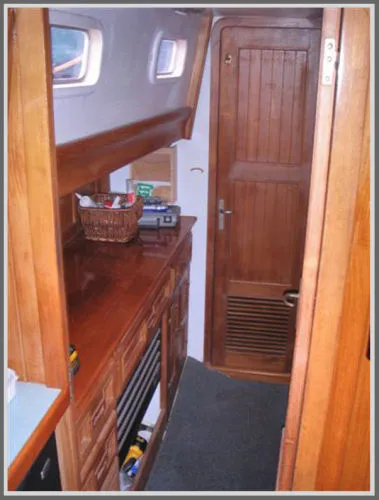 Slide: The Image of Hudson Sea Wolf 44 CC Ketch 1984 - 6