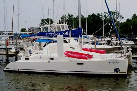 Slide: The Image of Catana 381 Catamaran 1998 - 0