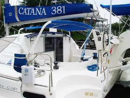 Slide: The Image of Catana 381 Catamaran 1998 - 1