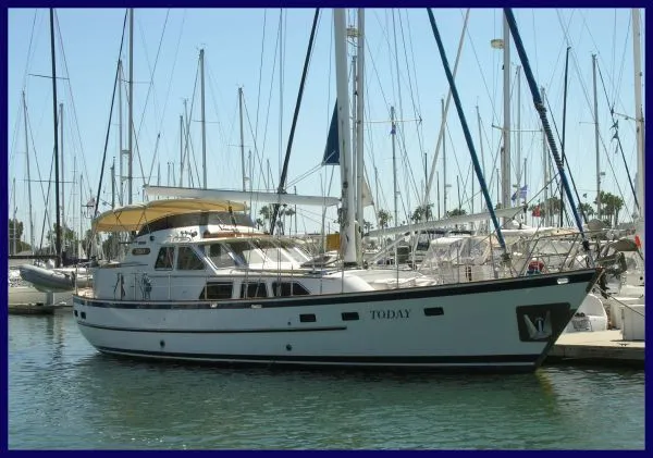 Slide: The Image of Cheoy Lee Motorsailer 1992 - 0
