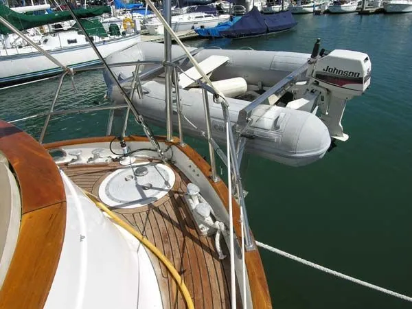 Slide: The Image of Cheoy Lee Motorsailer 1992 - 3