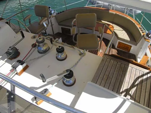 Slide: The Image of Cheoy Lee Motorsailer 1992 - 7