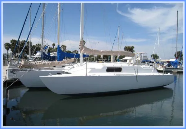 Slide: The Image of Cross 38 Aft-Cabin Cruising Trimaran 1976 - 0