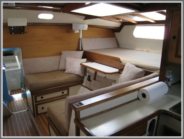 Slide: The Image of Cross 38 Aft-Cabin Cruising Trimaran 1976 - 6