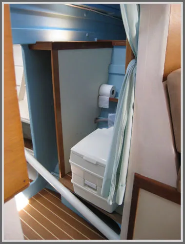 Slide: The Image of Cross 38 Aft-Cabin Cruising Trimaran 1976 - 9