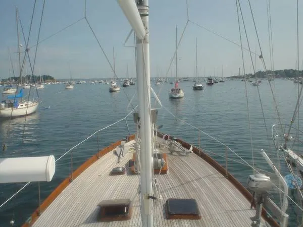 Slide: The Image of Hodgdon Bros. Motorsailor 1965 - 4