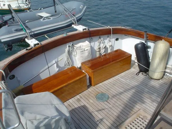 Slide: The Image of Hodgdon Bros. Motorsailor 1965 - 5