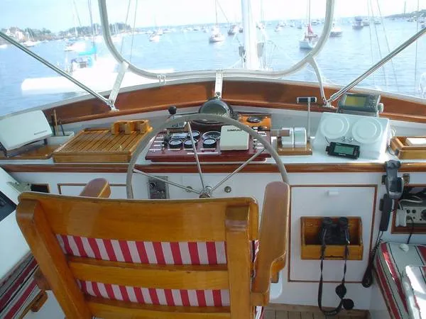 Slide: The Image of Hodgdon Bros. Motorsailor 1965 - 9