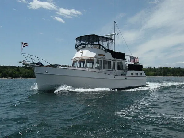 Slide: The Image of Grand Banks Heritage Motor Yacht 1989 - 0